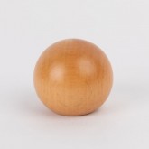 Knob style B 44mm beech lacquered wooden knob